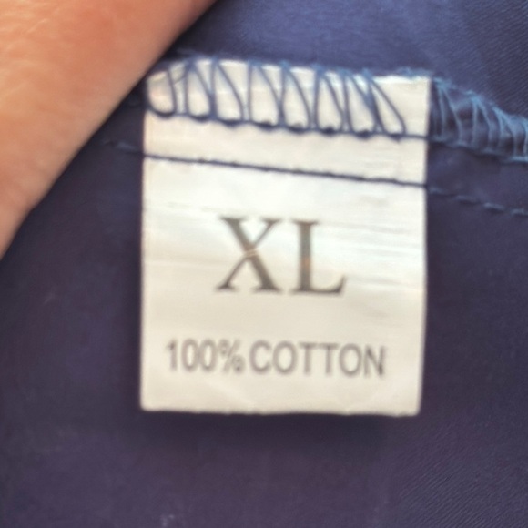 Women’s leopard print blue and white blouse‎ xl - Picture 9 of 14